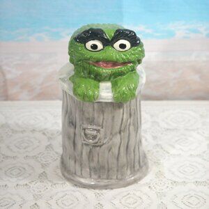 Oscar the Grouch Cookie Jar Vintage Ceramic